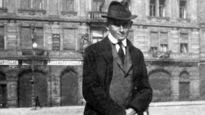 Kafka in Prager Altstadt.