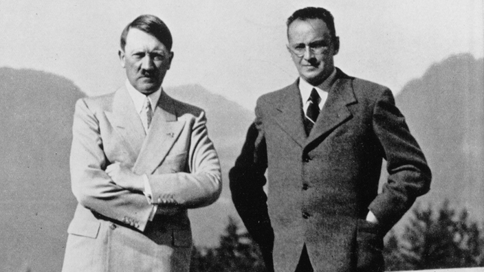 Adolf Hitler und Konrad Henlein