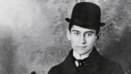 Franz Kafka mit Melone