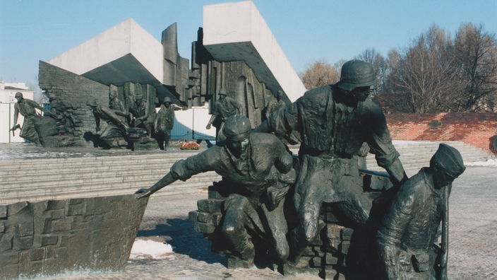 Gedenkstätte für den Aufstand im Warschauer Ghetto während der deutschen Besetzung
