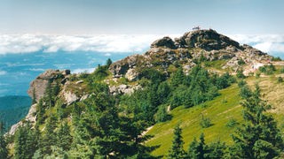 Gipfel des Kleinen Arbers im Bayerischen Wald