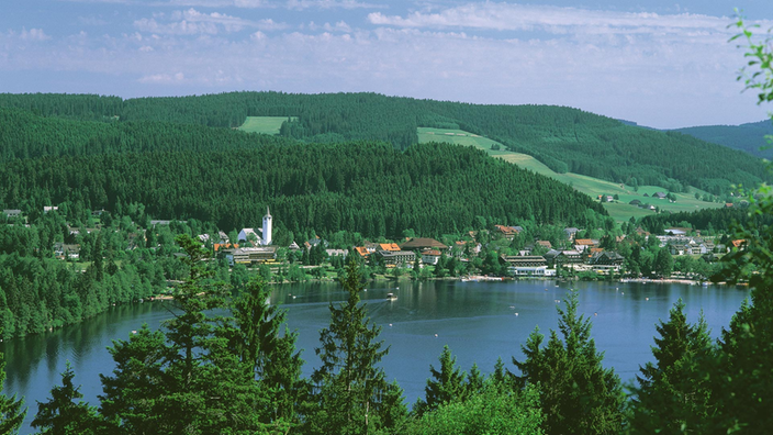 Der Titisee im Schwarzwald | Bildquelle: WDR/MEV/Tim Krieger Der Titisee im Schwarzwald