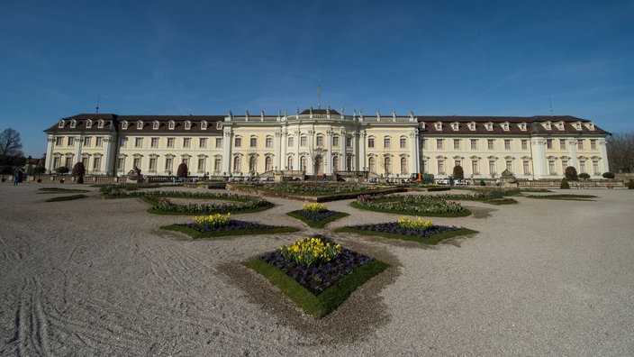 Das barocke Residenzschloss von Ludwigsburg | Bildquelle: dpa/Lino Mirgeler Das barocke Residenzschloss von Ludwigsburg