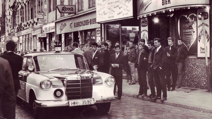 Der Star-Club Anfang der 60er Jahre auf der Großen Freiheit 39 in Hamburg | Bildquelle: Fascher/Wieland Der Star-Club Anfang der 60er Jahre auf der Großen Freiheit 39 in Hamburg