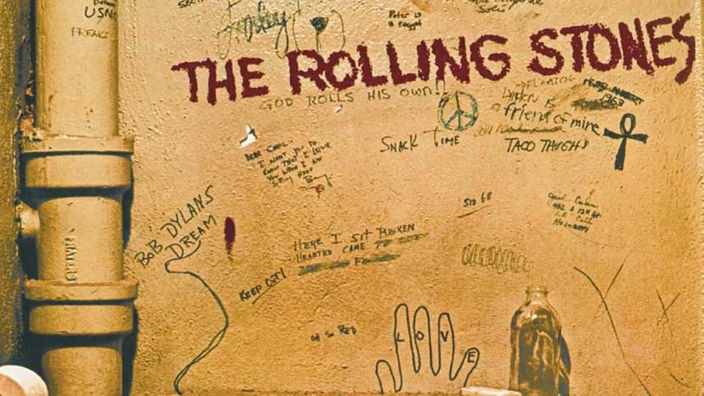 Plattencover Rolling Stones "Beggars Banquet".