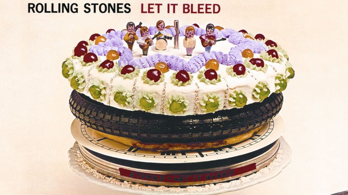 Plattencover Rolling Stones "Let It Bleed".