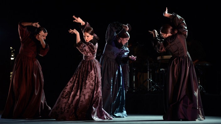 Flamenco-Tänzerinnen | Bildquelle: AFP/Iroz Gaizka Flamenco-Tänzerinnen