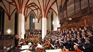 Thomaner singen Weihnachtsoratorium in der Thomaskirche in Leipzig