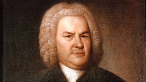 Porträtgemälde von Johann Sebastian Bach.