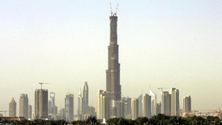 Skyline von Dubai.