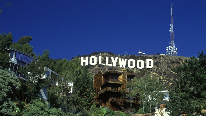 Schild Hollywood