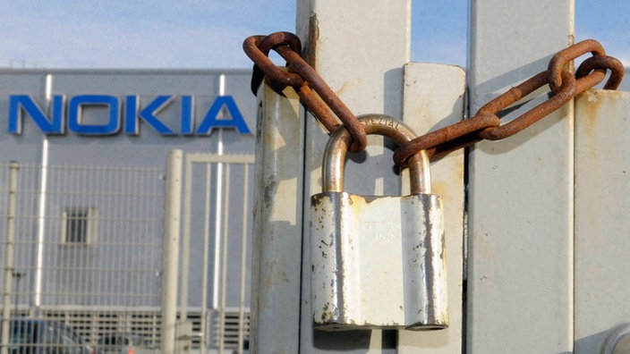 Nokia-Werk in Bochum. | Bildquelle: ddp Nokia-Werk in Bochum.