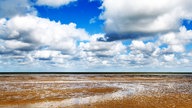 Wattenmeer bei Keitum, Sylt.