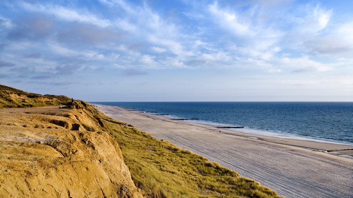 Das Rote Kliff auf Sylt.