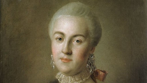 Ölgemälde: Katharina die Große.