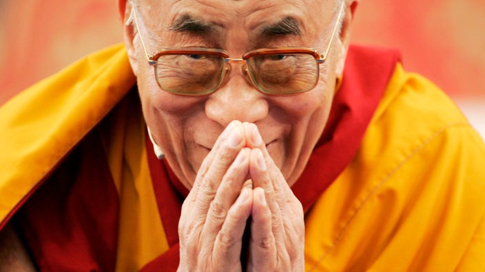 Bild des XIV. Dalai Lama.