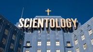 Das Gebäude von Scientology in Hollywood in den USA.