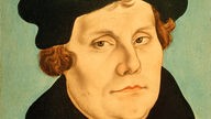 Porträt von Martin Luther.