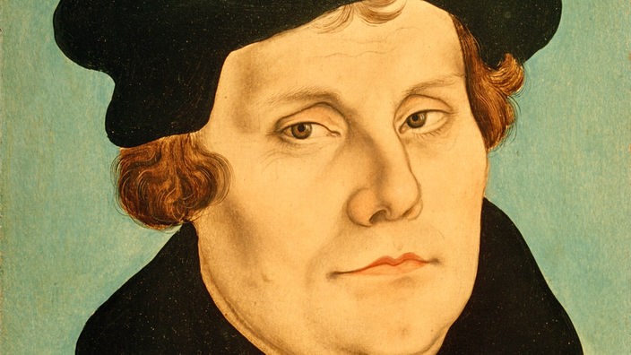 Porträt von Martin Luther.