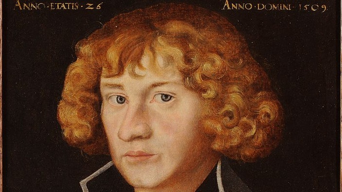 Portraitzeichnung von Georg Spalatin. | Bildquelle: gemeinfrei Portraitzeichnung von Georg Spalatin.
