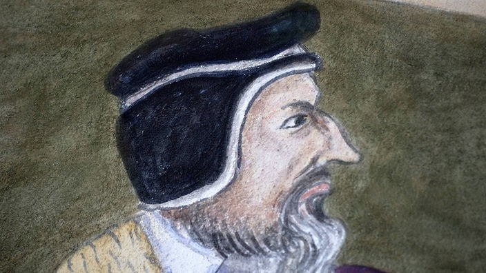 Gemälde von Johannes Calvin