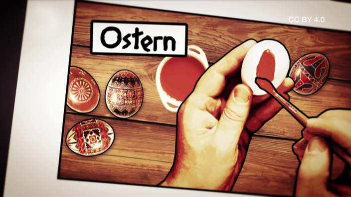 Screenshot aus dem Film "Die Bedeutung von Ostern für Christen und Christinnen"