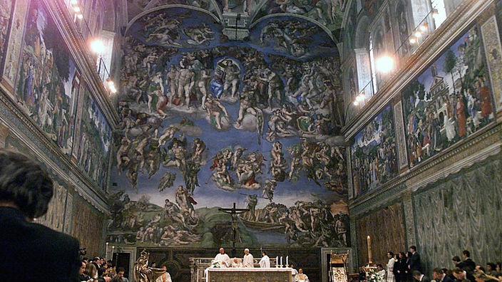 Fresken in der Sixtinischen Kapelle