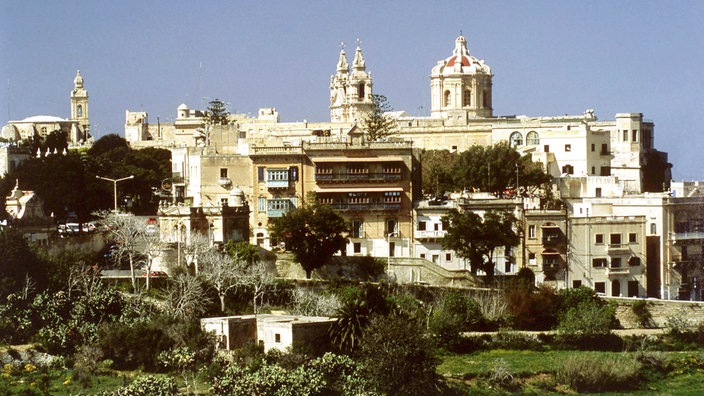 Stadtansicht von Mdina