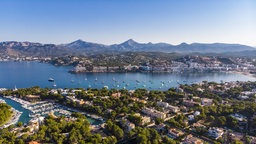 Der Hafen von Santa Ponca, Mallorca