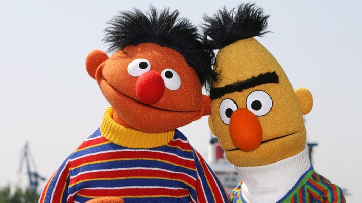 Ernie und Bert.