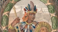 Porträt von Montezuma II