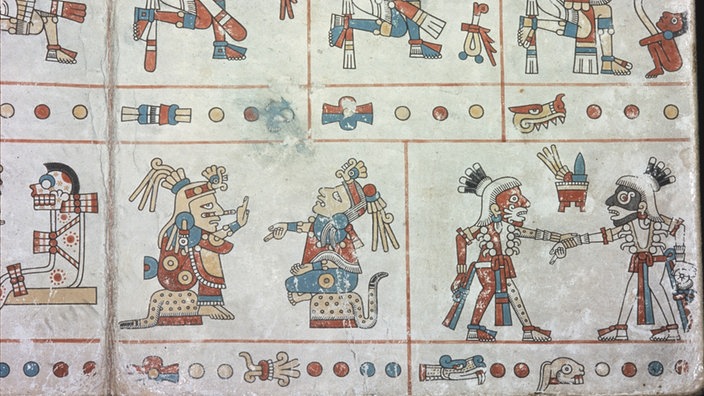 Maya Codex. | Bildquelle: akg Maya Codex.