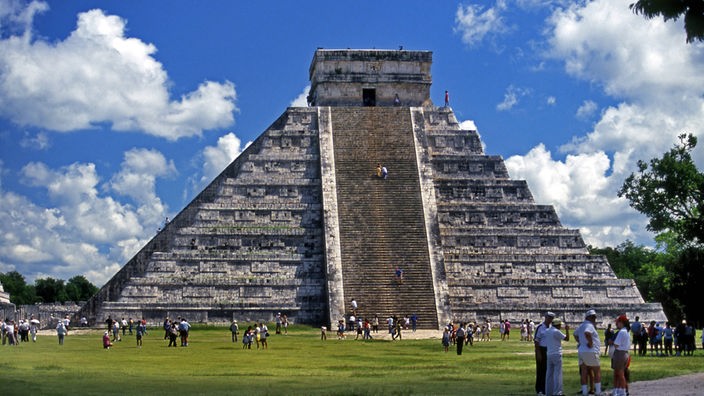 Pyramide des Kukulcßn in Mexiko