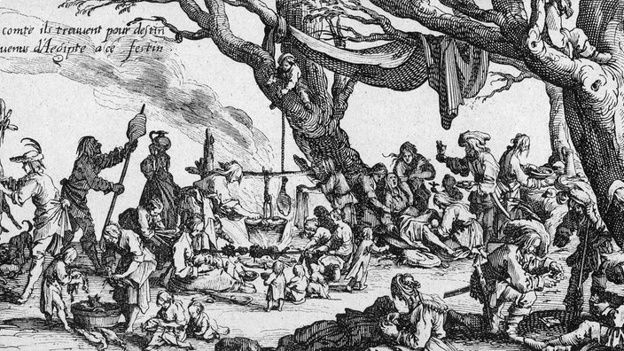 Jacques Callot: Die Zigeuner | Bildquelle: akg Jacques Callot: Die Zigeuner