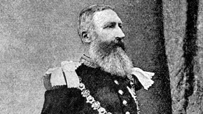 Portrait von König Leopold II. von Belgien