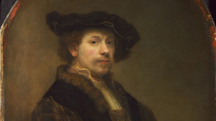 Selbstporträt: der junge Rembrandt