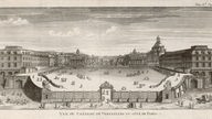 Schloss Versailles ist offizieller Königssitz und Beleg für die Verwendungssucht Ludwigs.