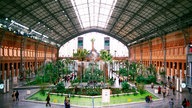 Atocha-Bahnhof in Madrid.