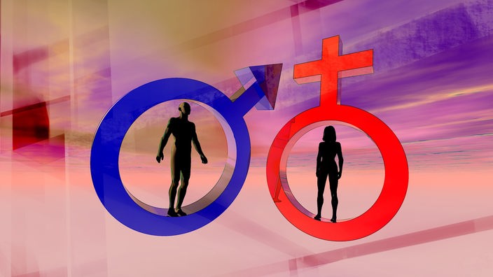 Symbole: Sexualität, Geschlecht, männlich, weiblich
