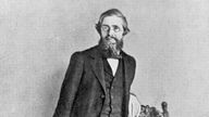 Portrait von Alfred Russel Wallace