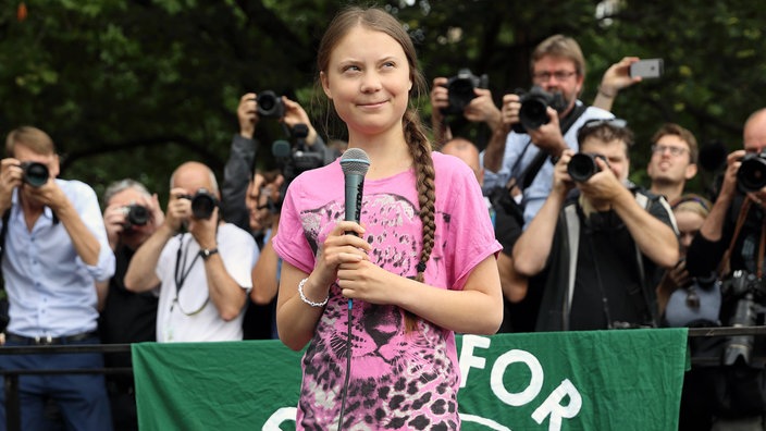 "Fridays for Future"-Aktivistin Greta Thunberg | Bildquelle: imago images / Müller-Stauffenberg "Fridays for Future"-Aktivistin Greta Thunberg