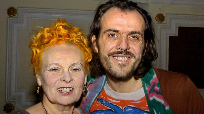 Vivienne Westwood mit ihrem Mann