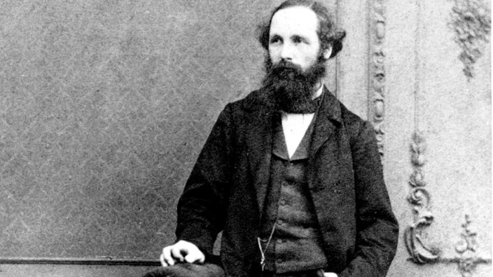 Der Physiker James Clerk Maxwell.