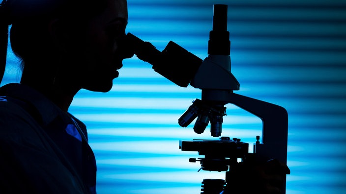 Wissenschaftlerin schaut durch ein Mikroskop | Bildquelle: ddp images Wissenschaftlerin schaut durch ein Mikroskop