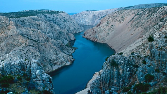 Der Zrmanja-Canyon im kroatischen Paklenica-Nationalpark