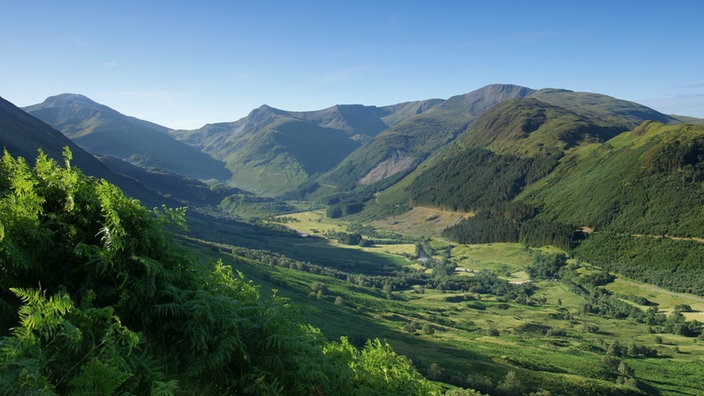 Muldental in den schottischen Highlands