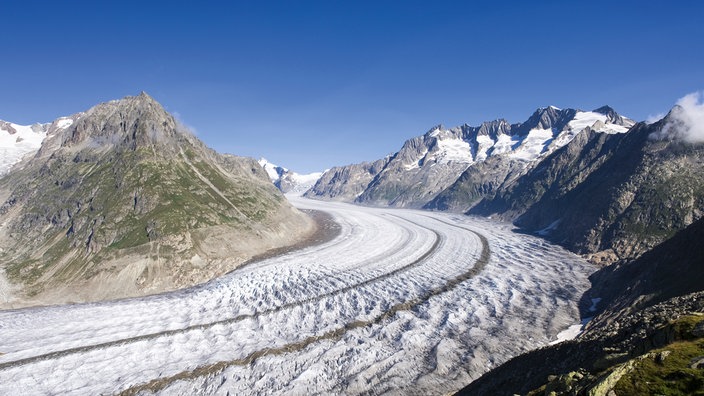 Aletschgletscher, Wallis, Schweiz