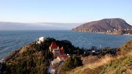 Schwarzmeerküste auf der Halbinsel Krim