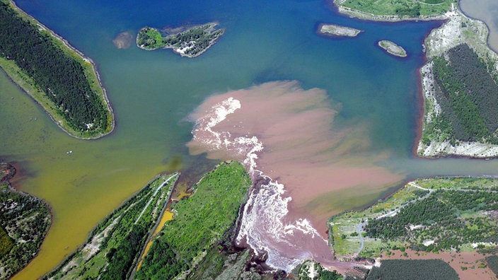 Großer Goiztschesee in Sachsen-Anhalt