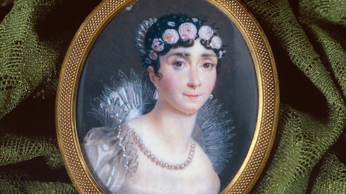 Medaillon mit dem Porträt von Joséphine de Beauharnais